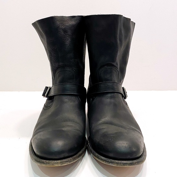 N.D.C Black Moto Boots - 36.5 - Picture 3 of 9